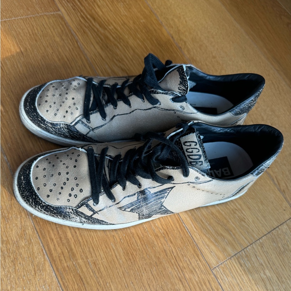 Golden Goose ballstar sneakers; men’s size 42